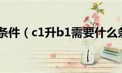 c1升b1需要考什么科目_c1驾照六年可